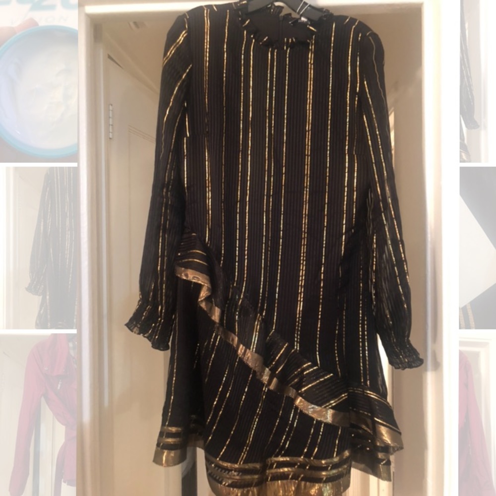 NWT Derek Lam Ruffled Dress